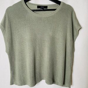 Olive knit shirt